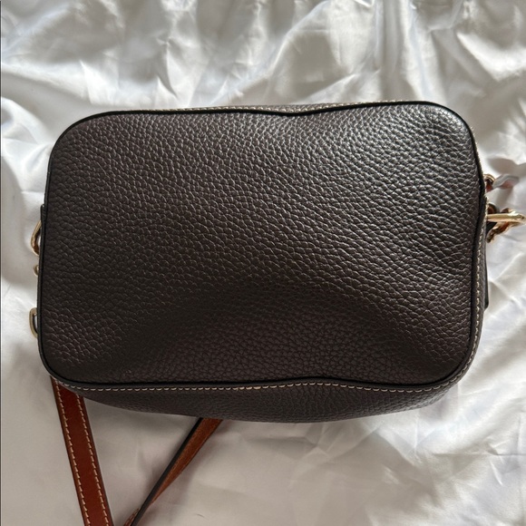 Dooney & Bourke Black and Tan Crossbody Bag - Picture 2 of 3